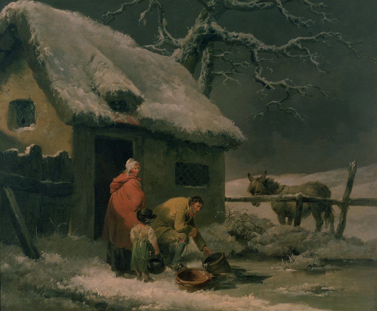 A jég megtörése alkotó: George Morland