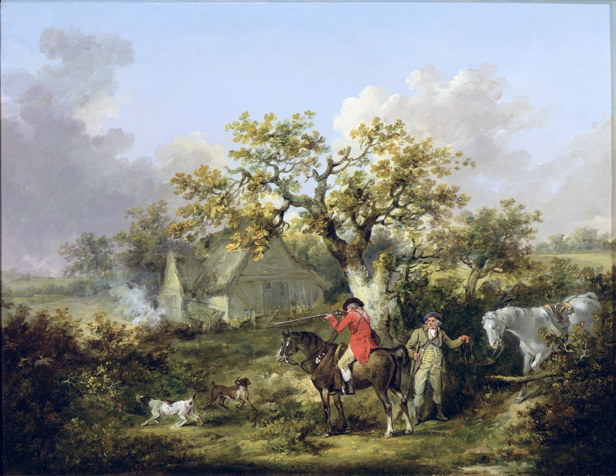 Partridge Shooting alkotó: George Morland