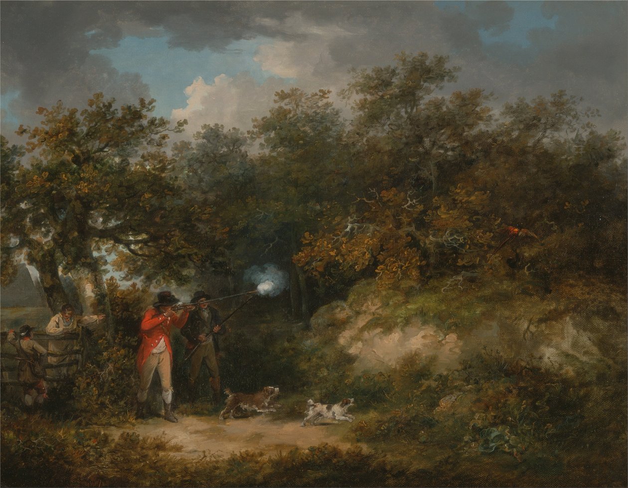 Fácánlövés alkotó: George Morland