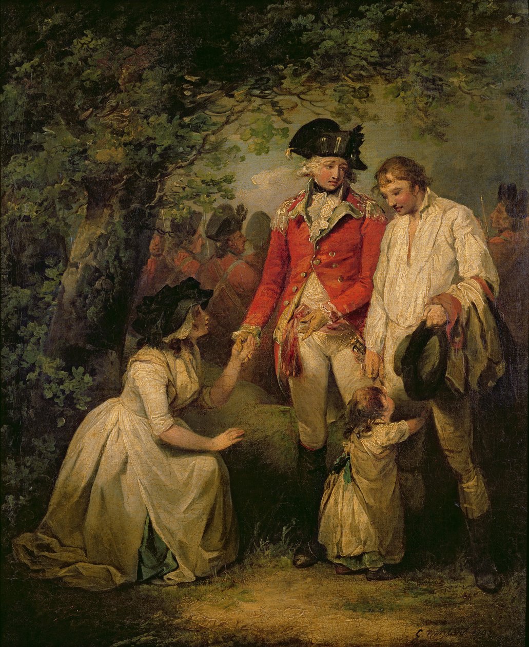 A dezertőr kegyelmet kapott, 1792 alkotó: George Morland