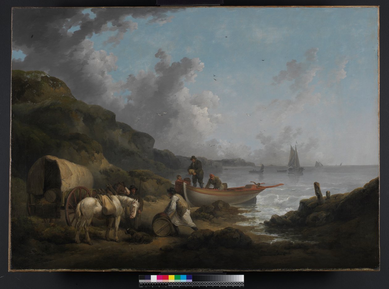 A csempészek, 1792 alkotó: George Morland