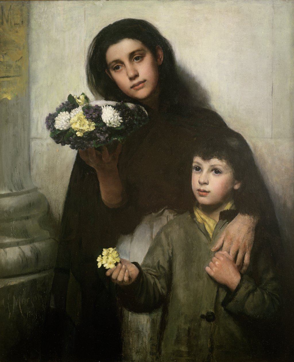 „Vegyél egy csomó szép virágot”, 1883 alkotó: George Morton