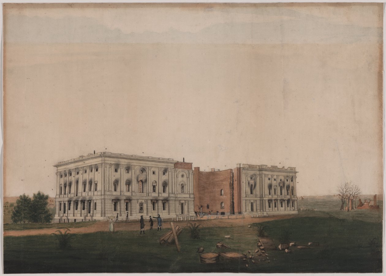 Amerikai Capitolium 1814 alkotó: George Munger