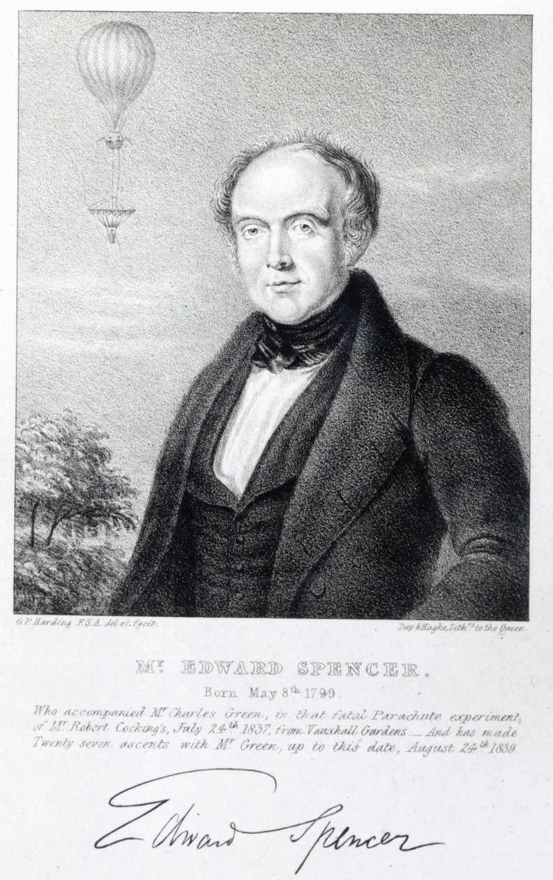Mr. Edward Spencer, Day und Haghe litográfiája, 1839 alkotó: George Perfect Harding
