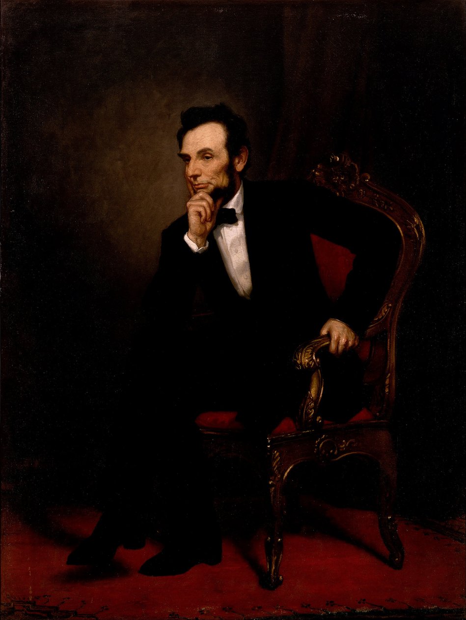 Abraham Lincoln alkotó: George Peter Alexander Healy