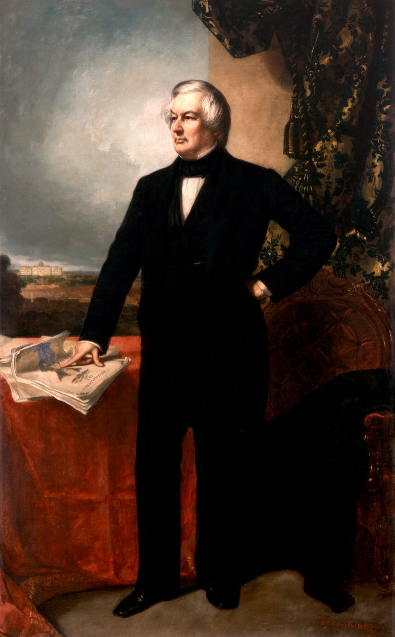 Millard Fillmore alkotó: George Peter Alexander Healy