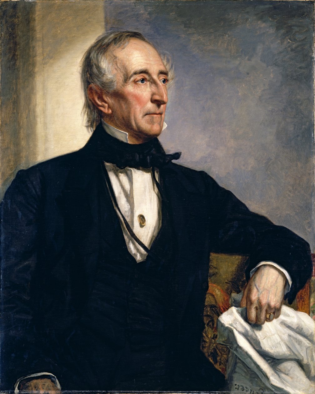 John Tyler arcképe alkotó: George Peter Alexander Healy