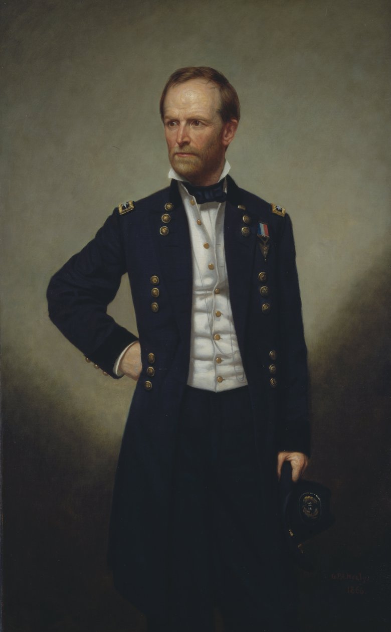William T. Sherman alkotó: George Peter Alexander Healy