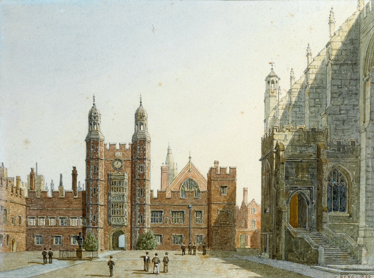 Eton College, 1859 (wc papíron) alkotó: George Pyne