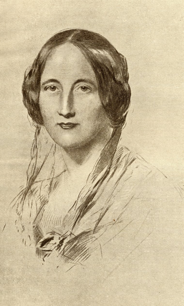Elizabeth Cleghorn Gaskell (1810-65) alkotó: George Richmond