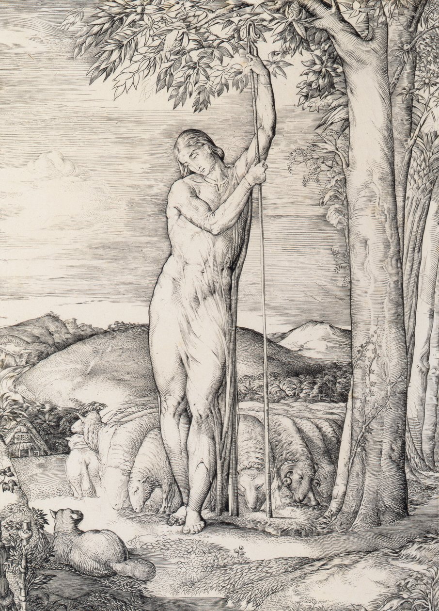 A juhász, 1828 alkotó: George Richmond