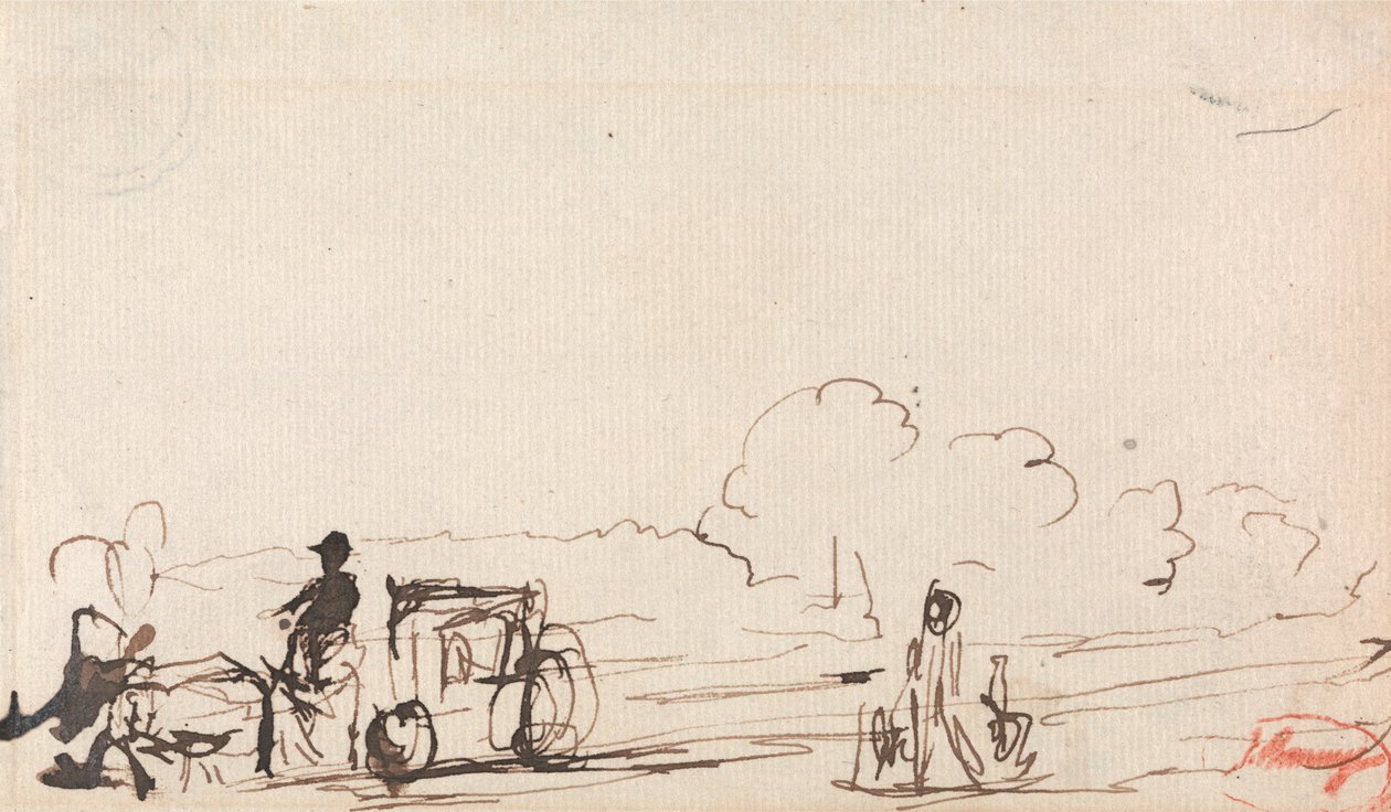 Szállítás országúton alkotó: George Romney