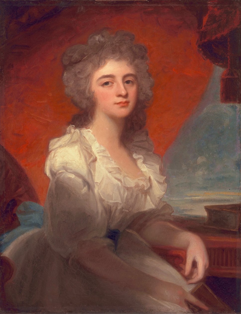 Catherine Burton, 1789 alkotó: George Romney