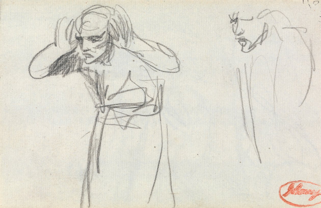 Ábra kézzel fülig alkotó: George Romney