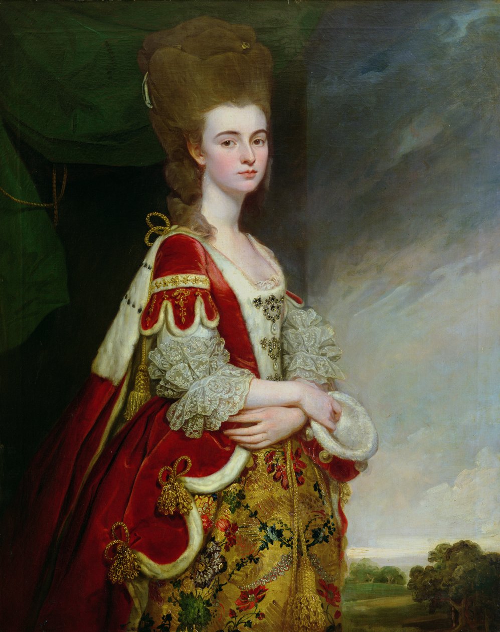 Lady Boston, neve: Christian Methuen alkotó: George Romney