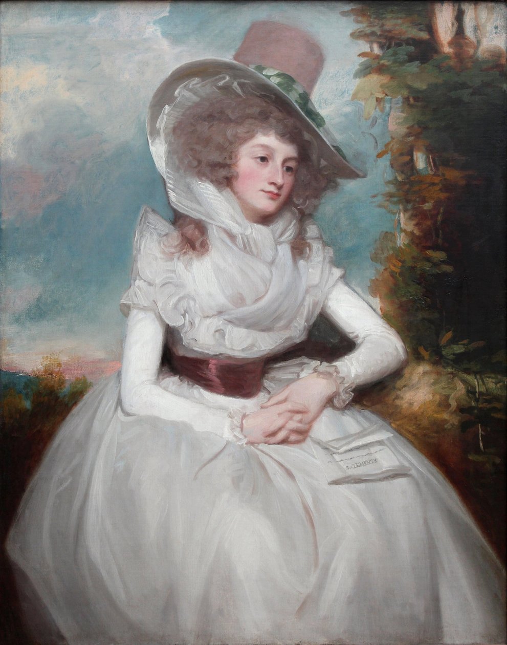 Catherine Clemens arcképe alkotó: George Romney