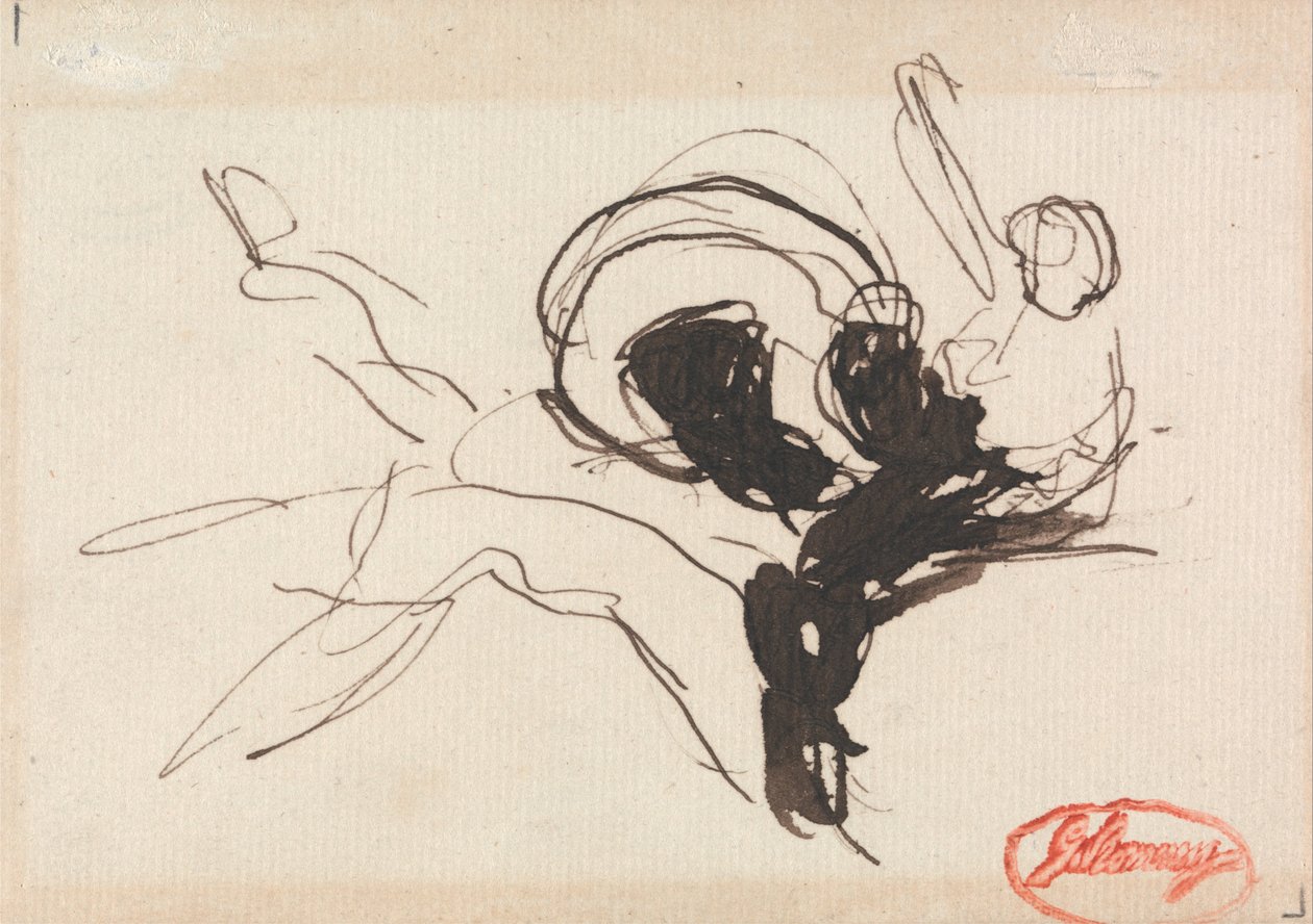 Esetleg harci jelenet alkotó: George Romney