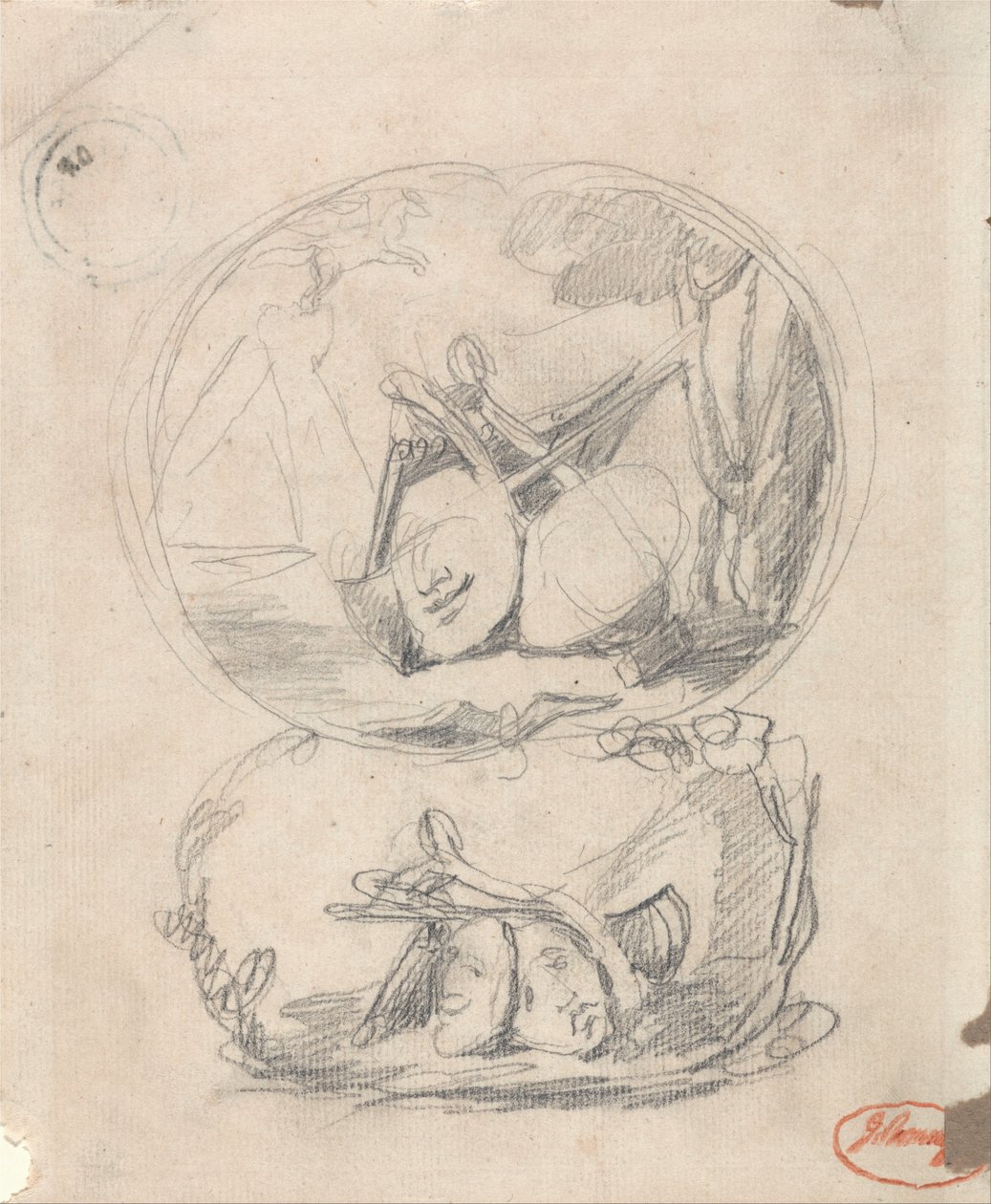 Richard Cumberland Frontispiece alkotó: George Romney
