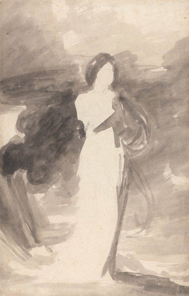 Tanulmány egy álló hölgyről alkotó: George Romney