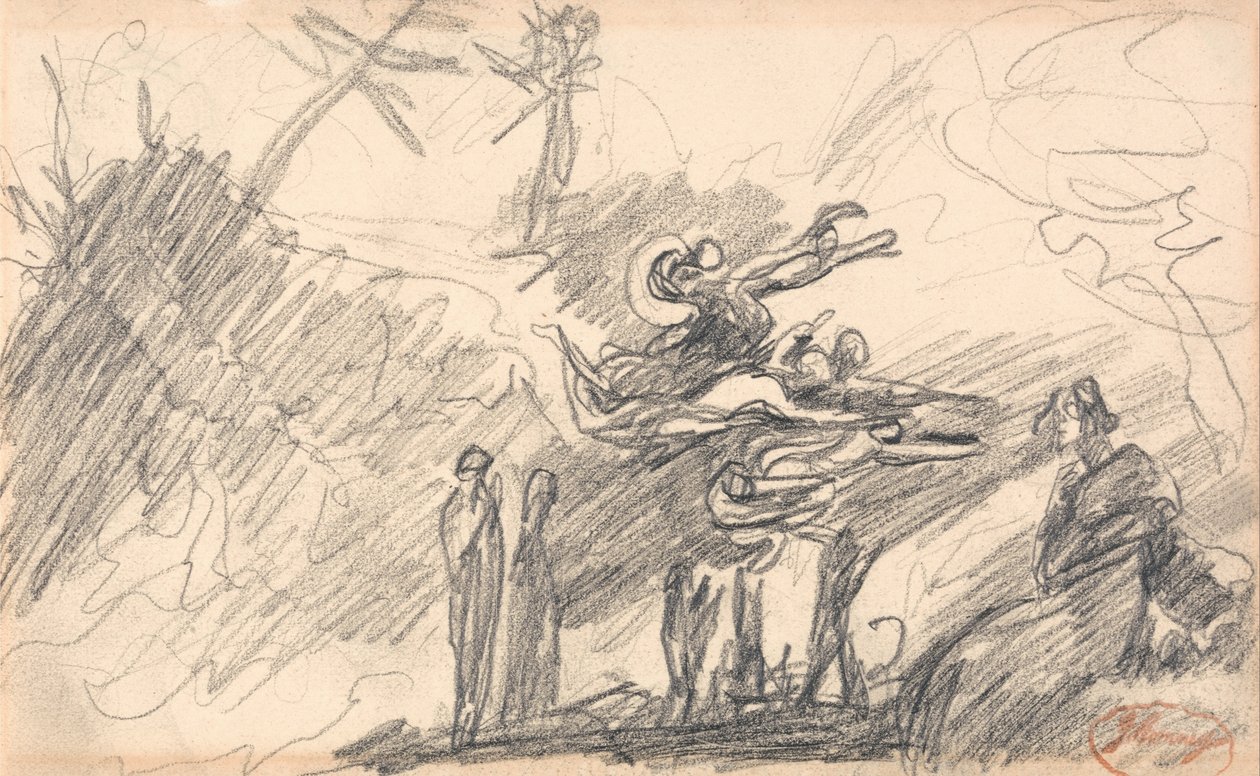 Krisztus megkísértése alkotó: George Romney