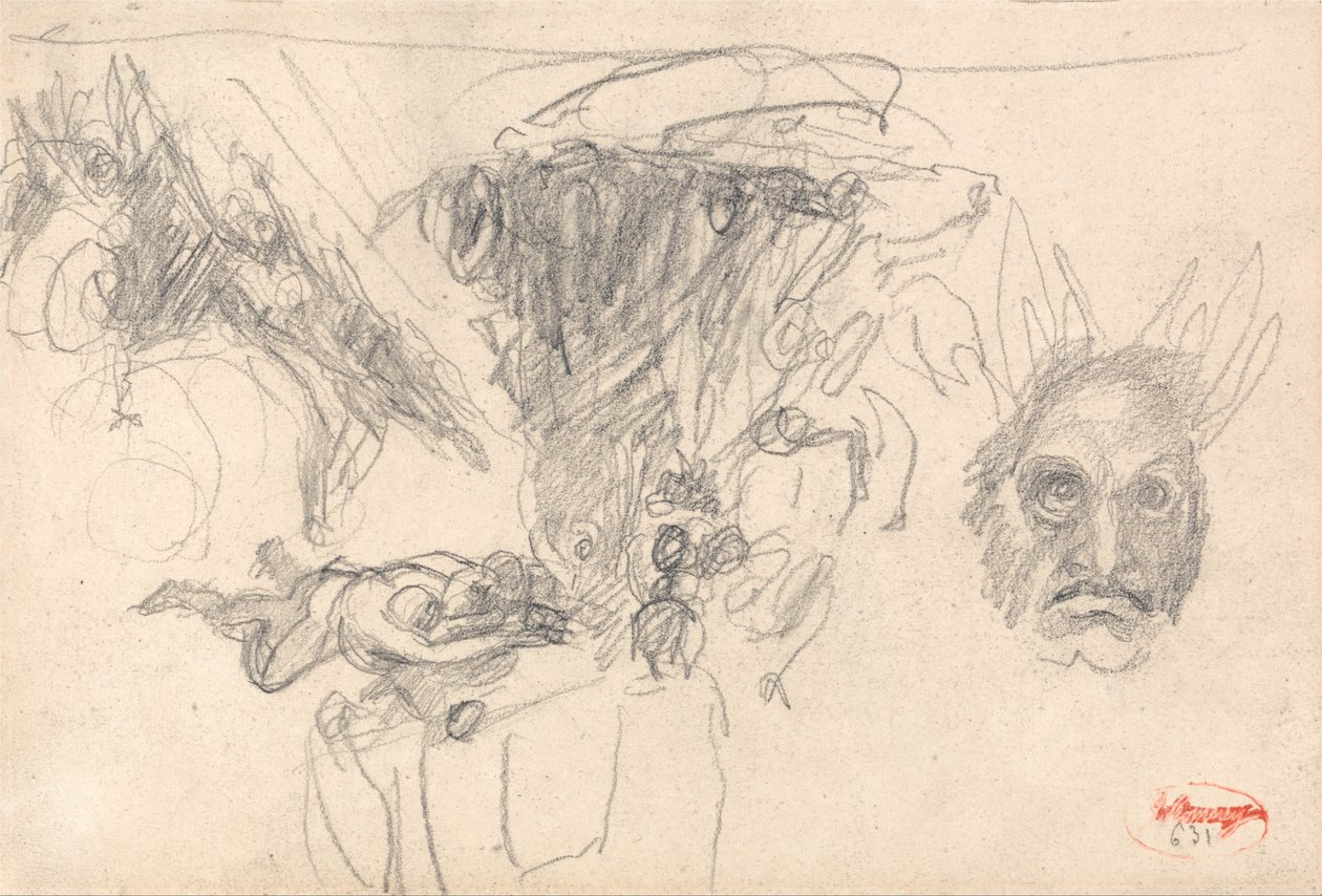 Krisztus megkísértése alkotó: George Romney