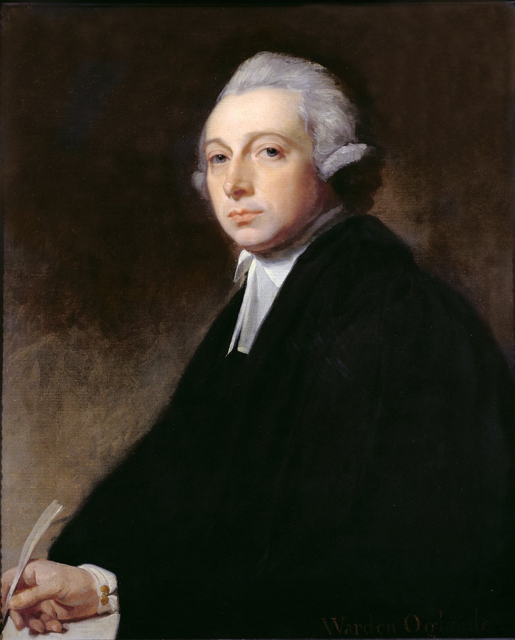John W. Oglander felügyelő alkotó: George Romney