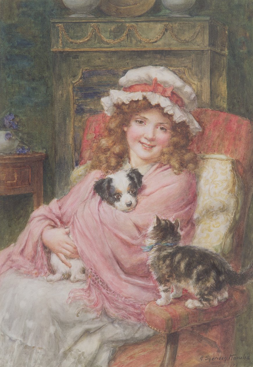 Barát vagy ellenség, 1907 alkotó: George Sheridan Knowles