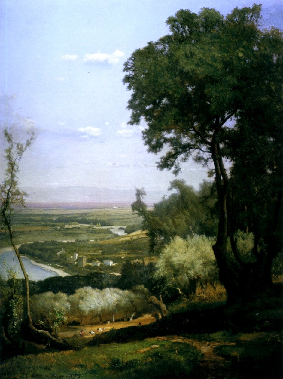 Perugia közelében, Olaszországban, 1872 alkotó: George Inness
