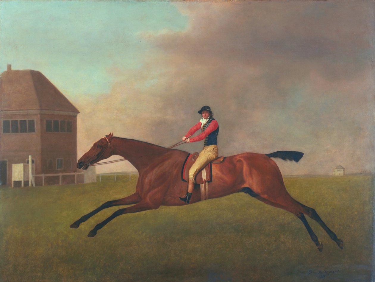 Baronet Sam Chifney Up társaságában, 1791 alkotó: George Stubbs