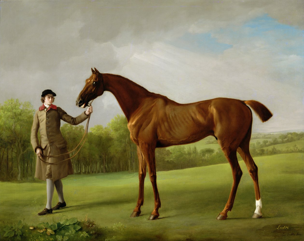 Lustre, egy vőlegény kezében, 1760-62 körül alkotó: George Stubbs
