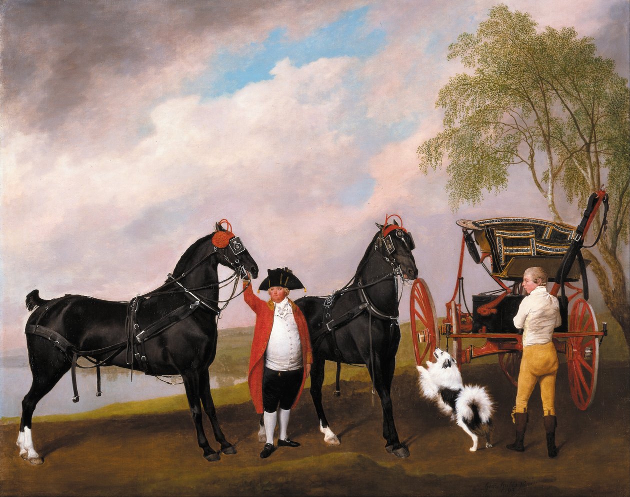 A walesi herceg Phaeton alkotó: George Stubbs