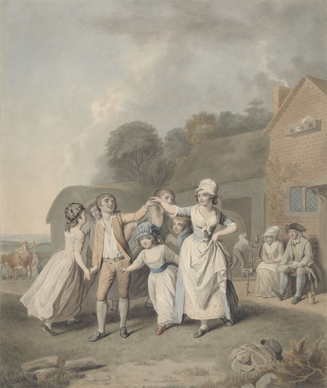 Gyermekek táncolnak, 1798 alkotó: George Townley Stubbs