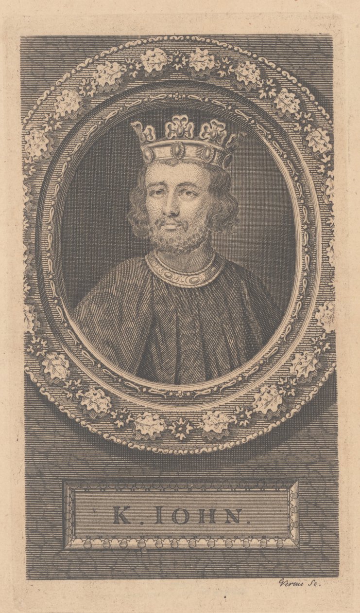 János angol király alkotó: George Vertue