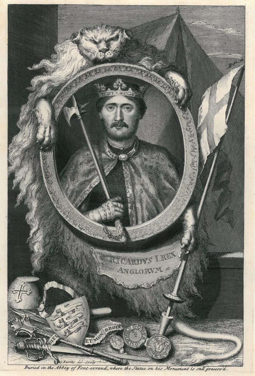 Richard I alkotó: George Vertue