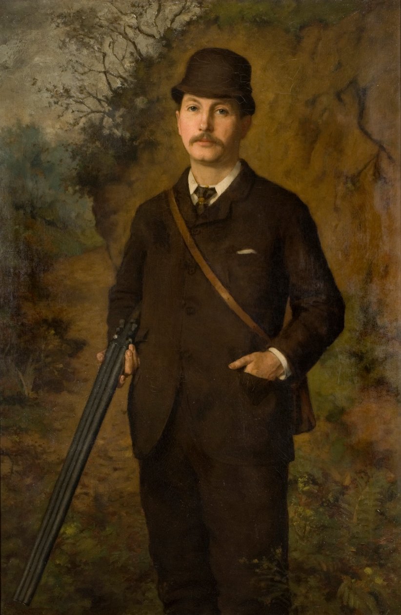John Rowell portréja, 1884 alkotó: George W. Baldry