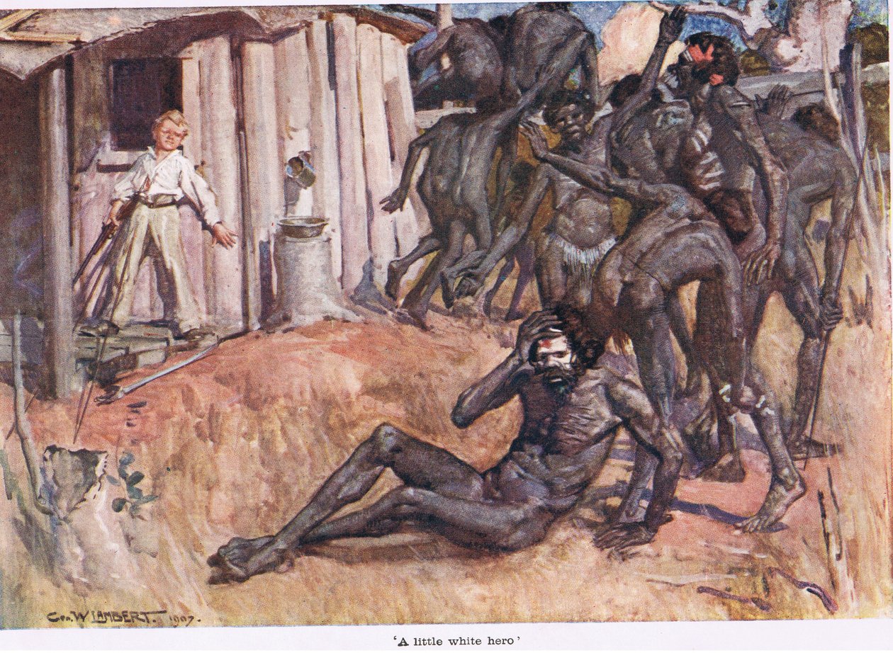 Egy kis fehér hős alkotó: George Washington Lambert