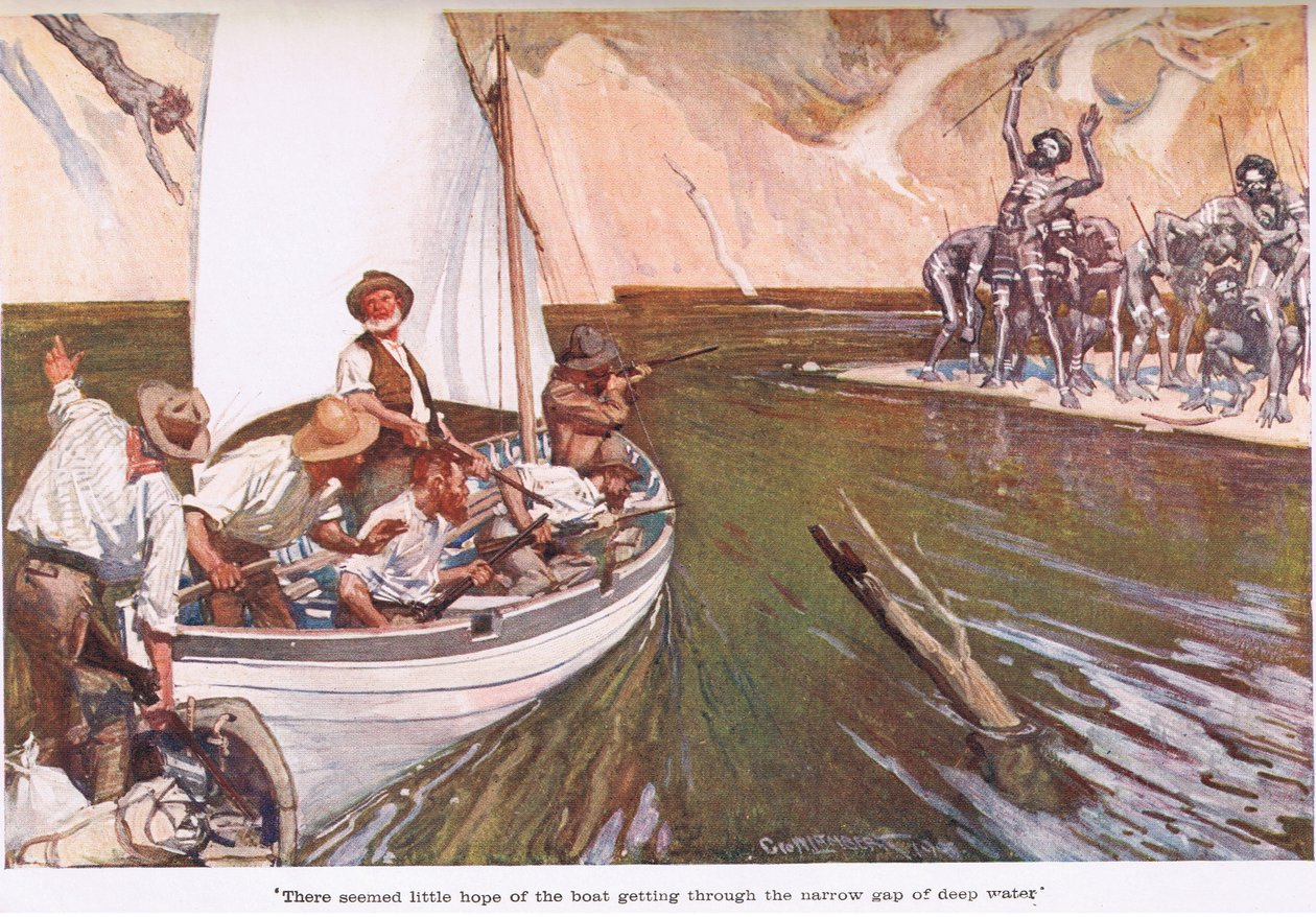 Kevés remény látszott. alkotó: George Washington Lambert