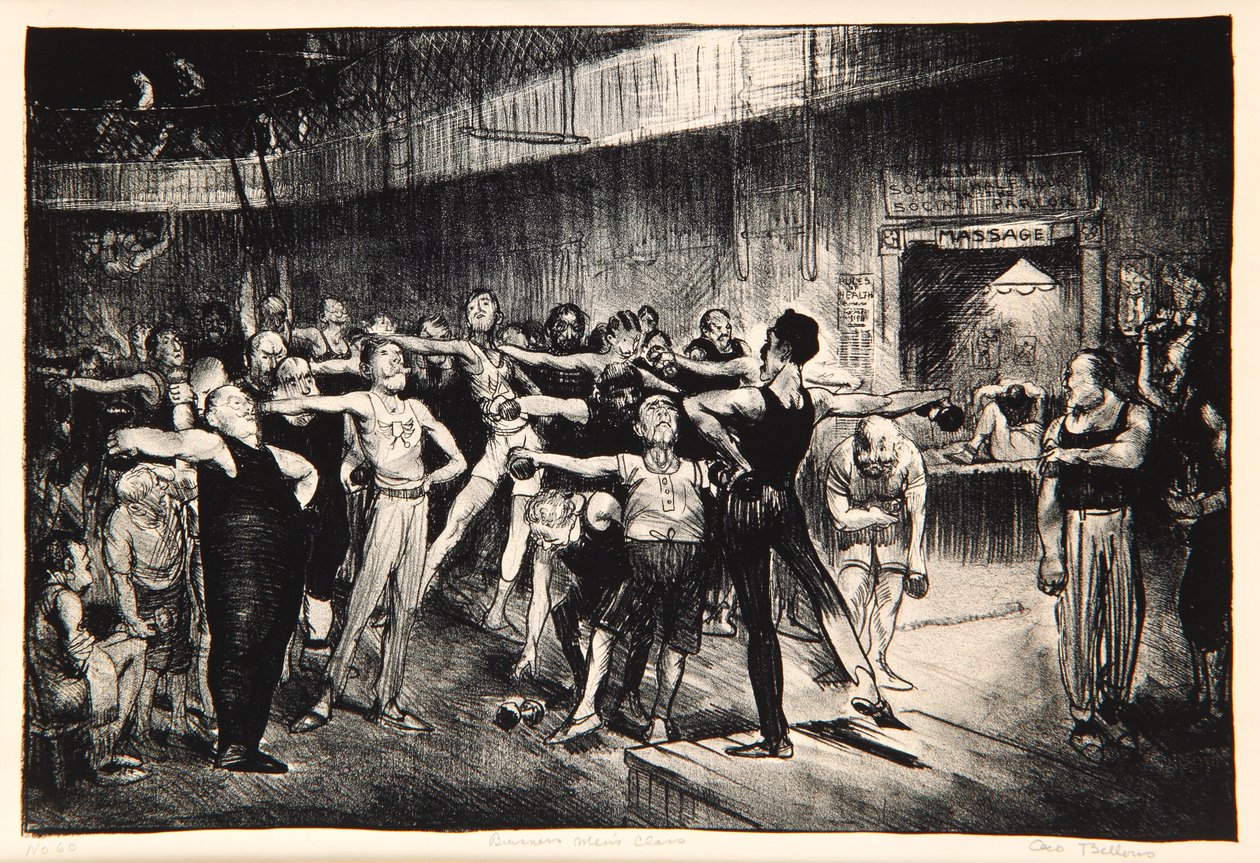 Üzleti férfi osztály, 1916 alkotó: George Wesley Bellows