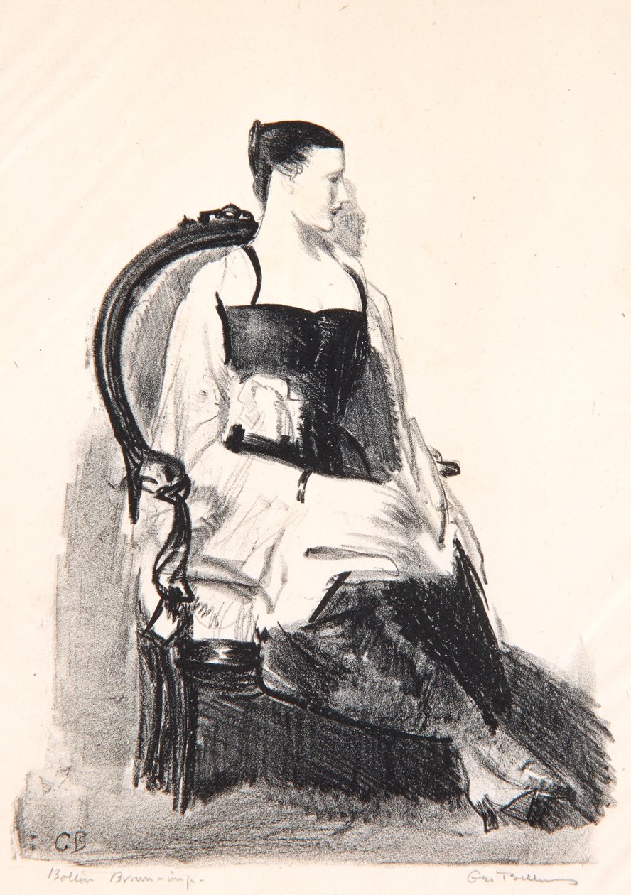 Elsie, ábra, 1921 alkotó: George Wesley Bellows