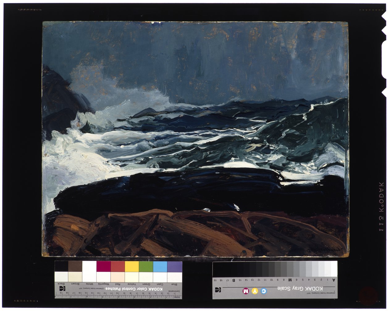 Lobster Cove, Monhegan, Maine, 1913 alkotó: George Wesley Bellows