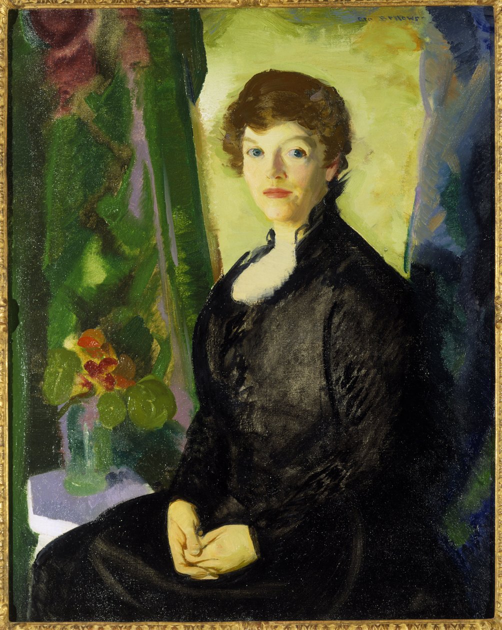 Laura portréja, 1915. július alkotó: George Wesley Bellows