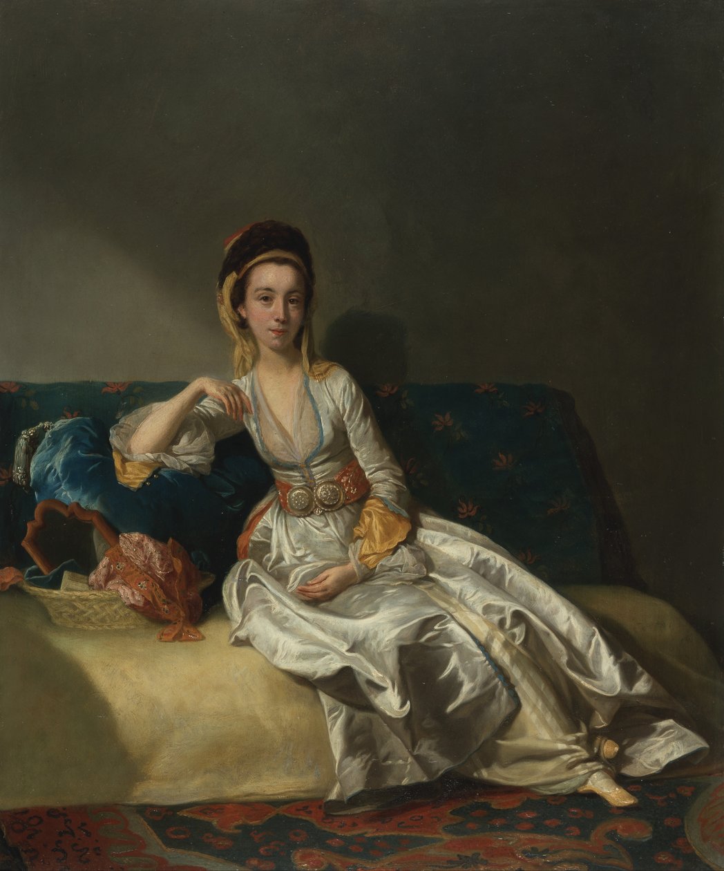 Nancy Parsons török ruhában alkotó: George Willison