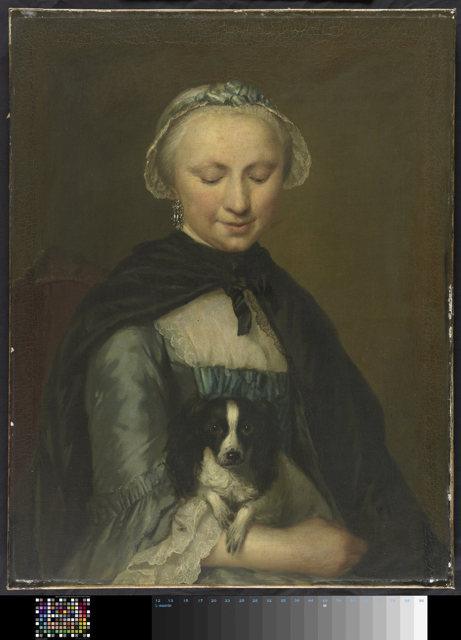 Antoinette Metayer (1732–88). Louis Metayer legidősebb nővére alkotó: George van der Mijn