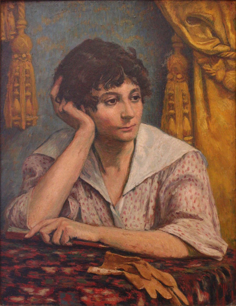 Miss Marcelle Galienn arcképe alkotó: George Daniel de Monfreid