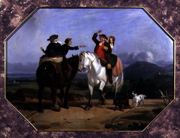 A boldog találkozó alkotó: George (after) Morland