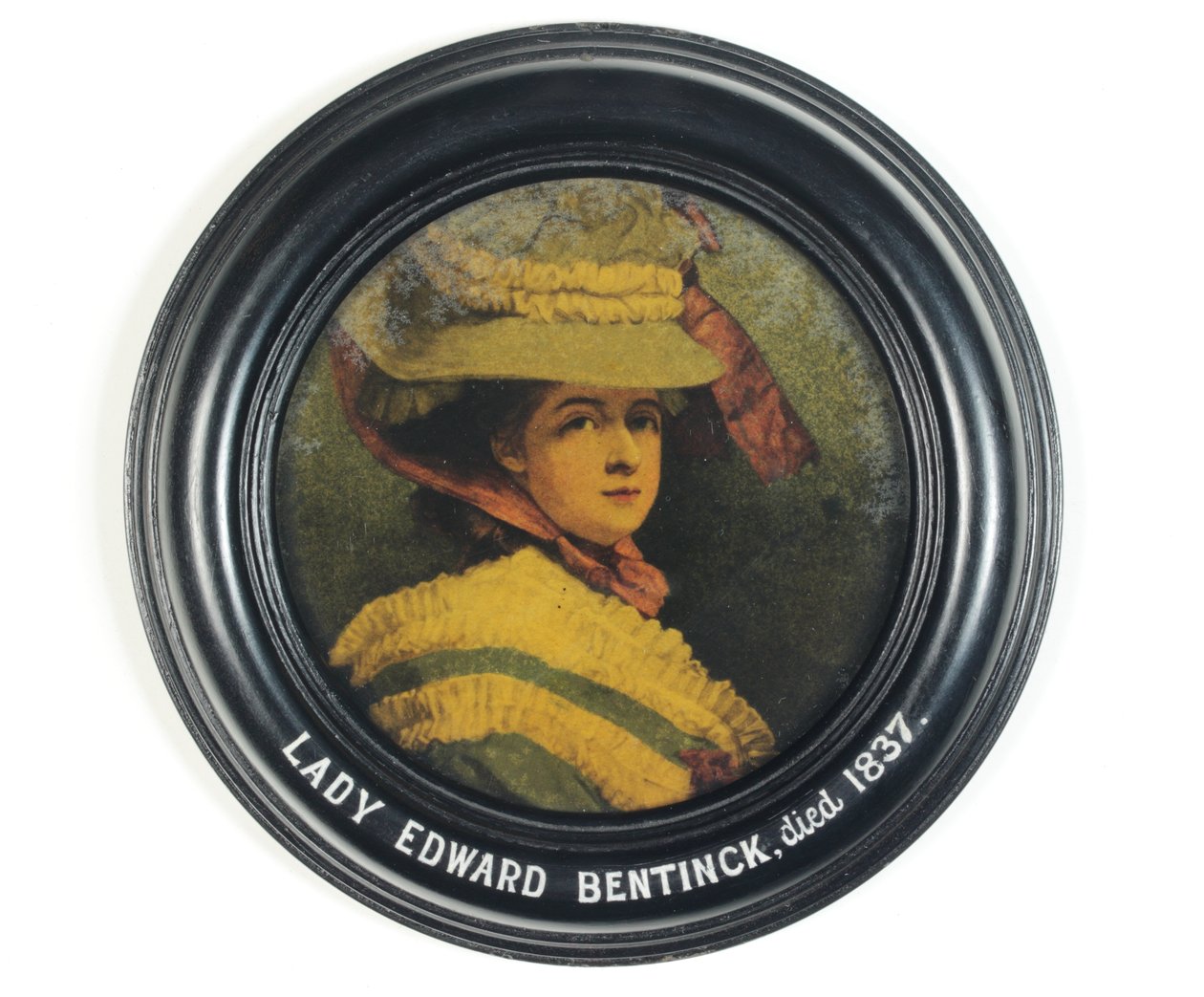 Elizabeth Cumberland, Lady Edward Bentinck (színes litó) alkotó: George (after) Romney