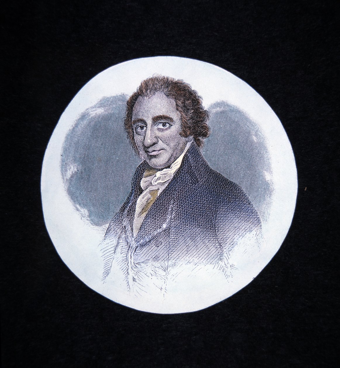 Thomas Paine (színes litó) alkotó: George (after) Romney
