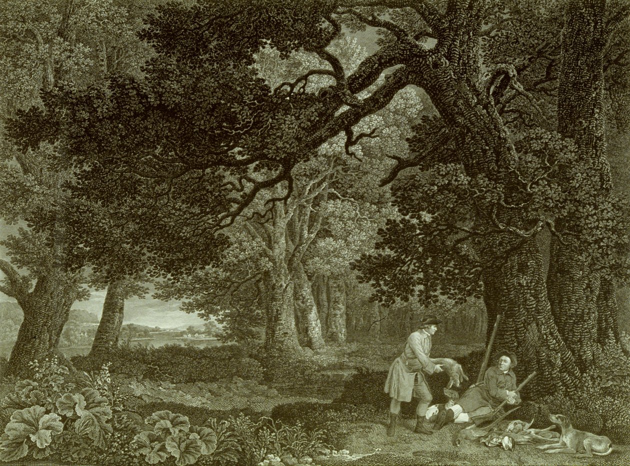 Nyugalom a forgatás után, 4. tábla (metszet) alkotó: George (after) Stubbs