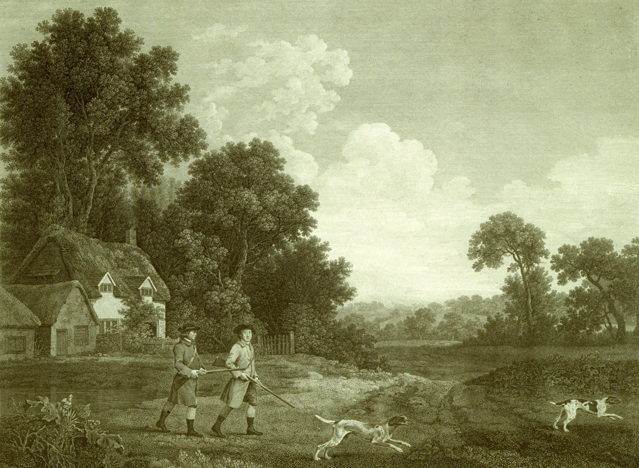 Két úriember lövöldözni megy, 2. tábla (metszet) alkotó: George (after) Stubbs