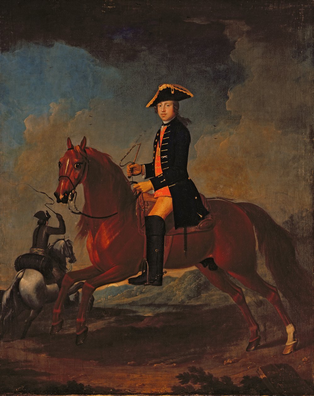 Mr Dawson of Retford, 1749 körül (olaj, vászon) alkotó: George (attr.to) Stubbs